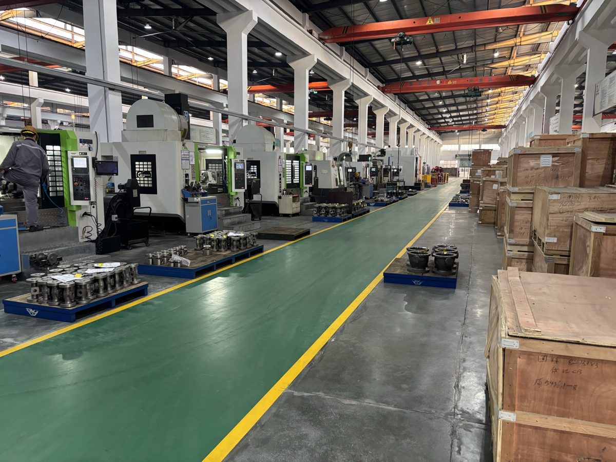 Supplier audit – machine shop floor, China