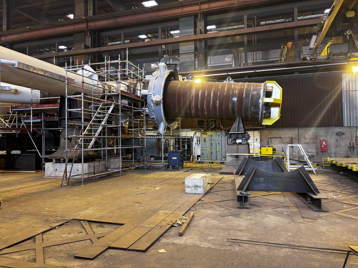 Pori region – large welded steel sections